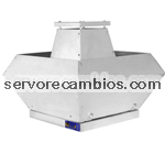 ventiladores  helicoidales tejado Casals